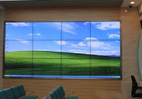 祁阳液晶拼接屏的另类用法。